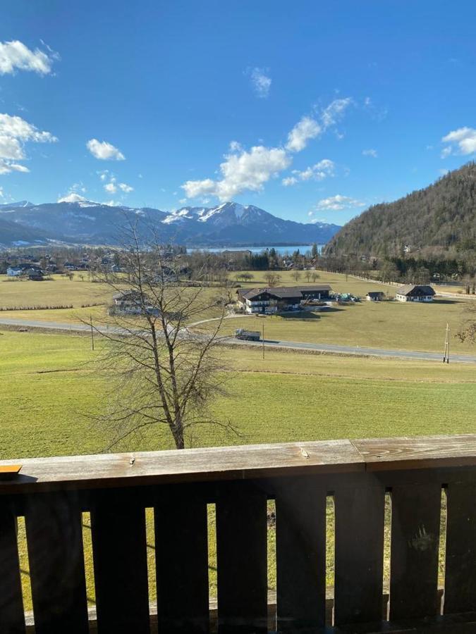 Wolfgangsee Seeblickplatzl 220 - Mit Tollem Seeblick! ชตรอเบิล ภายนอก รูปภาพ