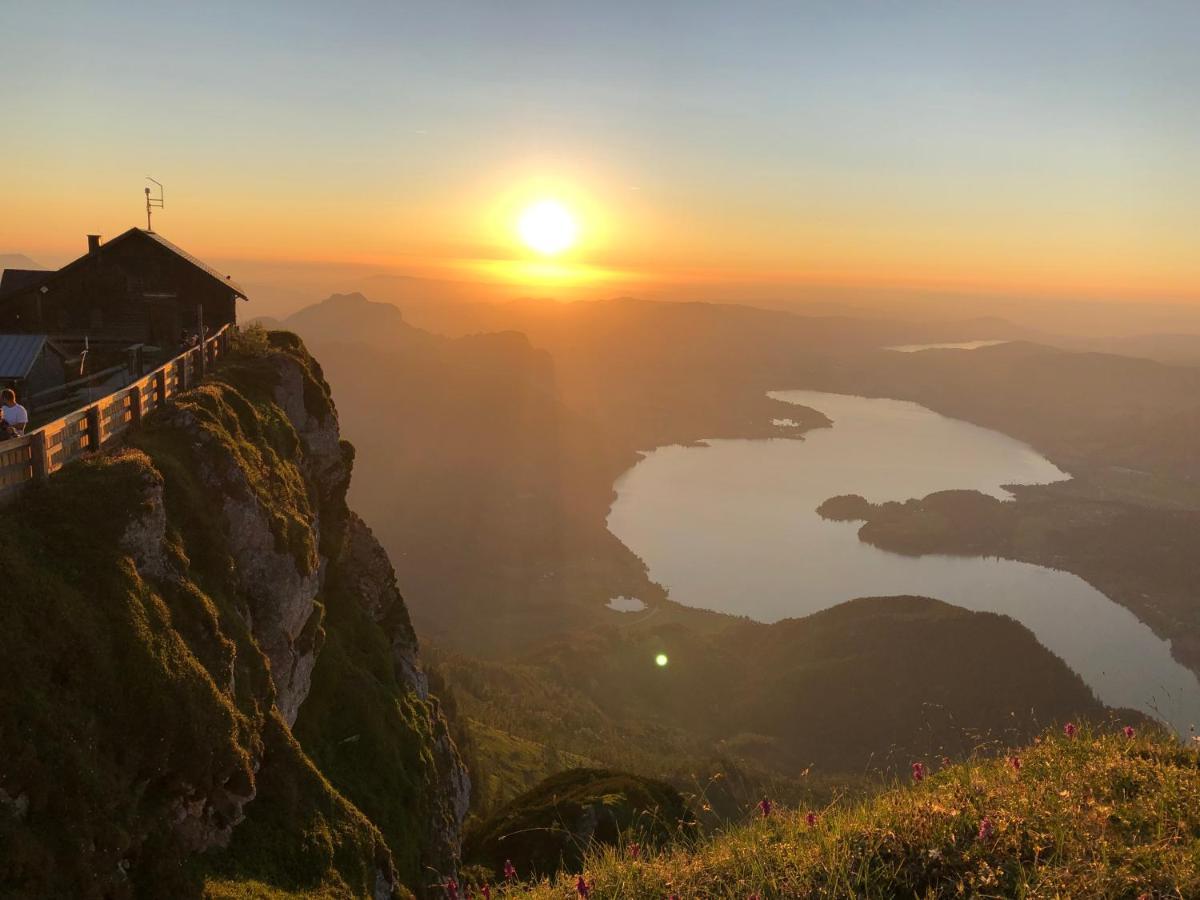 Wolfgangsee Seeblickplatzl 220 - Mit Tollem Seeblick! ชตรอเบิล ภายนอก รูปภาพ